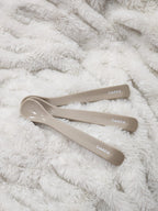 kids silicone spoon in creme