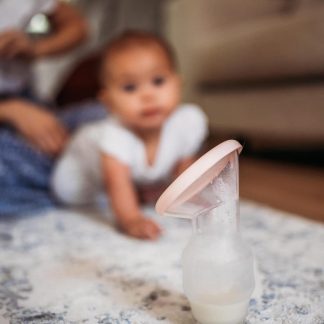 Rosebubs Silicone Milk Collector & Breast pump