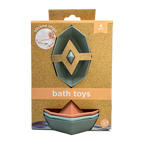 Silicone Toy Ships 4PK