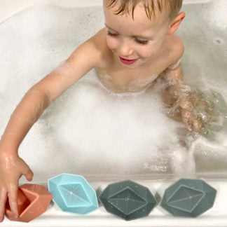 Silicone Toy Ships 4PK