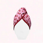 Pink strawberries Unicorn Microfibre Hair Towel