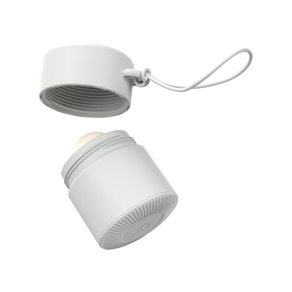 white Solmates Refillable Sunscreen Applicator