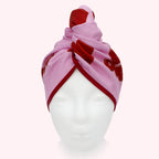 Unicorn Microfibre Hair Towel pink