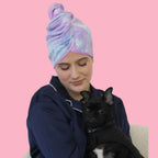 Stylish Unicorn Microfibre Hair Towel