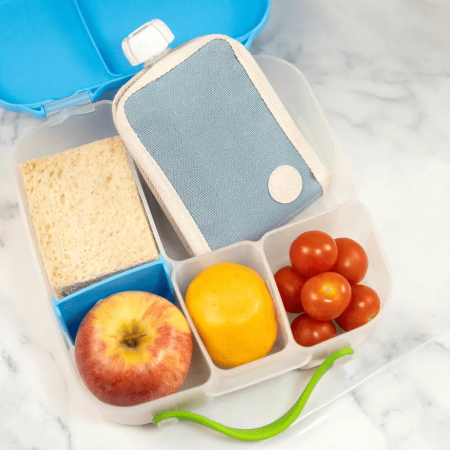 Freezable Baby Pouch Cooler fits in lunch box