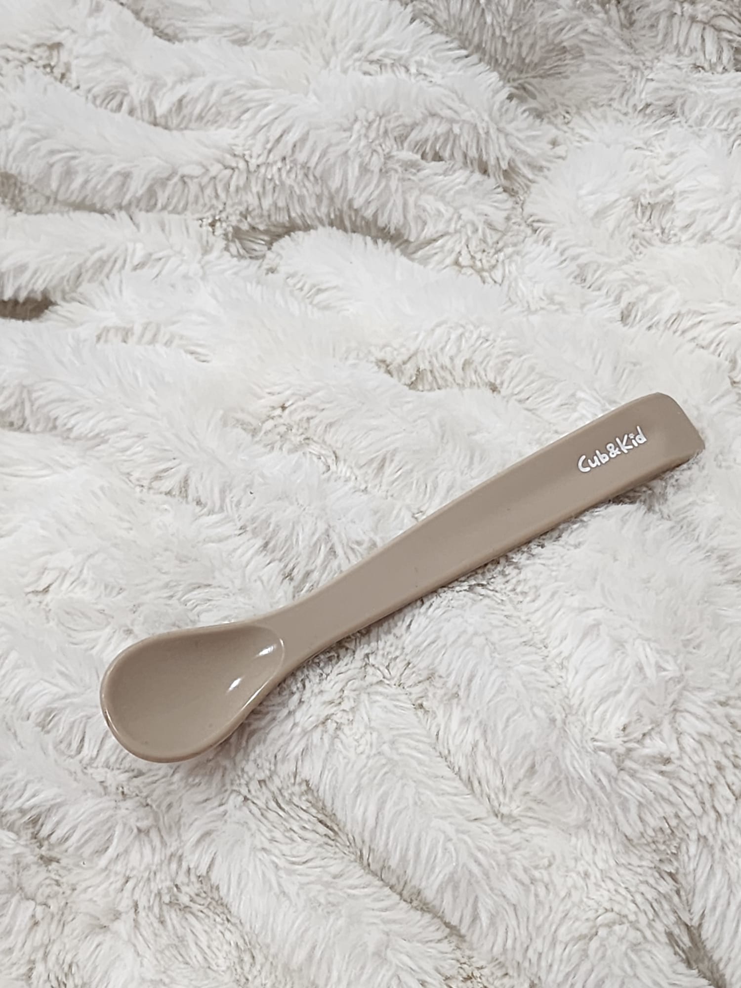 my 1st silicone spoon in brown